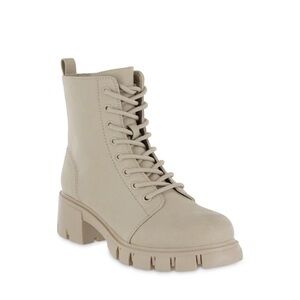 MIA Women's Tan Lace-Up Boots
